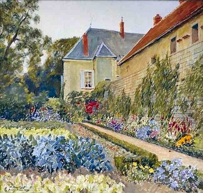 Boissy-le-Sec, potager du ch&acirc;teau par Alexandre Roubtzoff