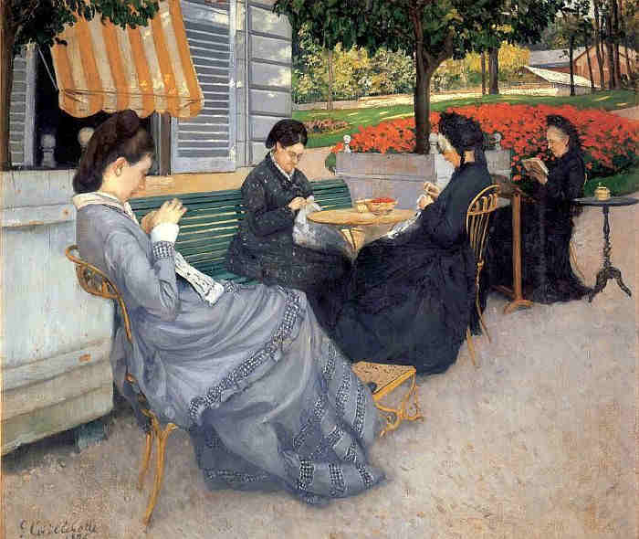 Portraits &agrave; la campagne  par Gustave Caillebotte
