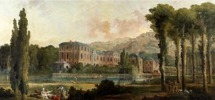 Chateau de Chamarande  par Hubert Robert