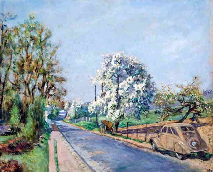 Entr&eacute;e de Bi&egrave;vre par Lucien Adrion