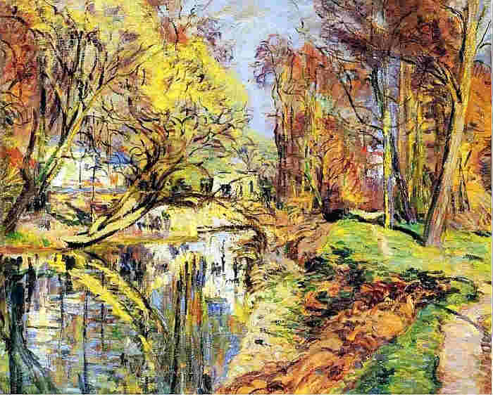 Epinay sur Orge, bord de l'Orge par Armand Guillaumin