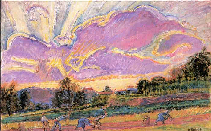 Les champs &agrave; Orsay par Nicols Tarkhoff