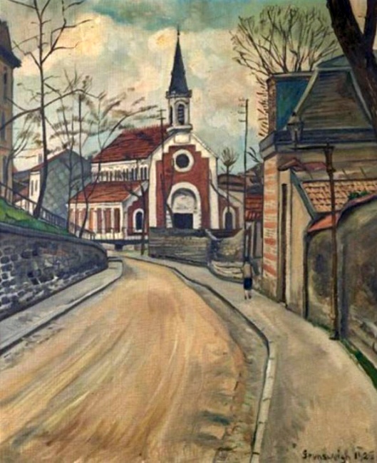 L'&eacute;;glise St-Charles &agrave; Asni&egrave;res par Nanthan Grunsweigh 