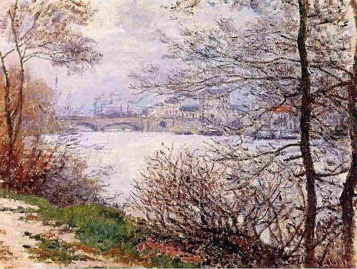 Berges de la Seine, ile de la Grande Jatte Claude Monet