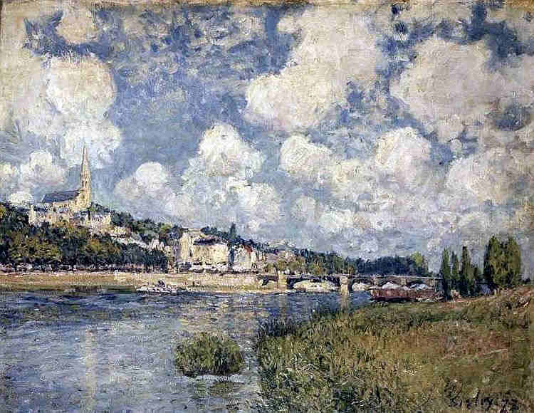 Saint-Cloud par Alfred Sisley