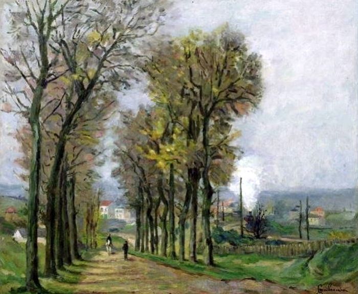 Paysage d'Ile de France par Armand Guillaumin