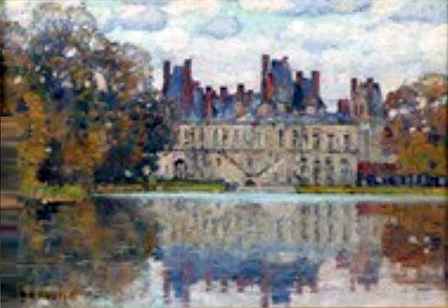 Chateau de FOntainebleau par Anna Richards Brewster