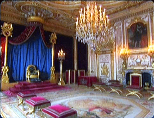 Chambre de Napol&eacute;on 1er au ch&acirc;teau de Fontainebleau