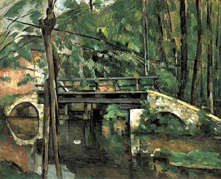 Maincy le Pont par Paul C&eacute;zanne