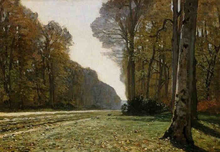 Pav&eacute; de Chailly par Claude Monet