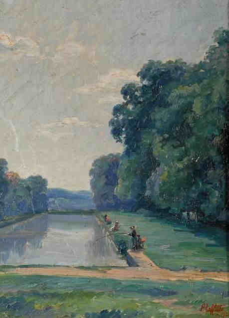 Apr&egrave;s-midi de Fontainebleau par Pierre Laffitte