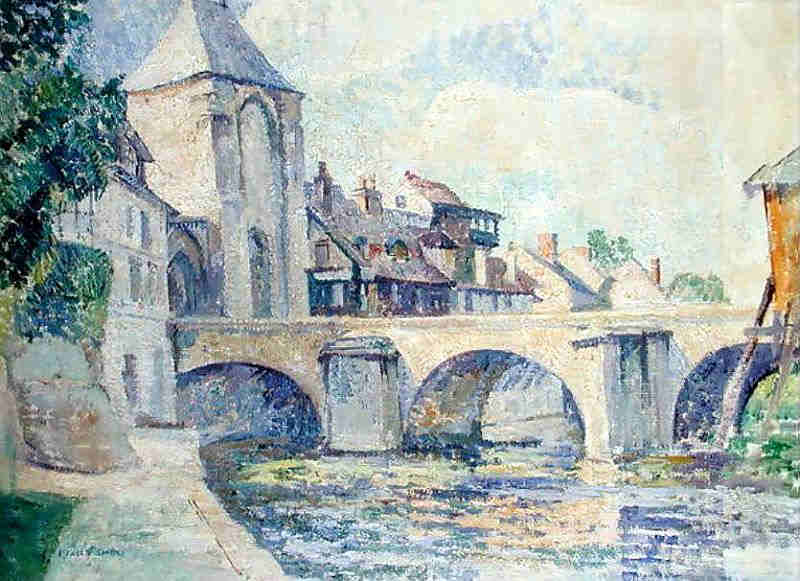  Moret-sur-Loing par Edgar Rowley Smart