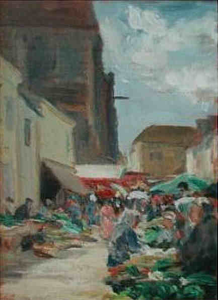 Moret-sur-Loing par Eva Henrietta Hamilton