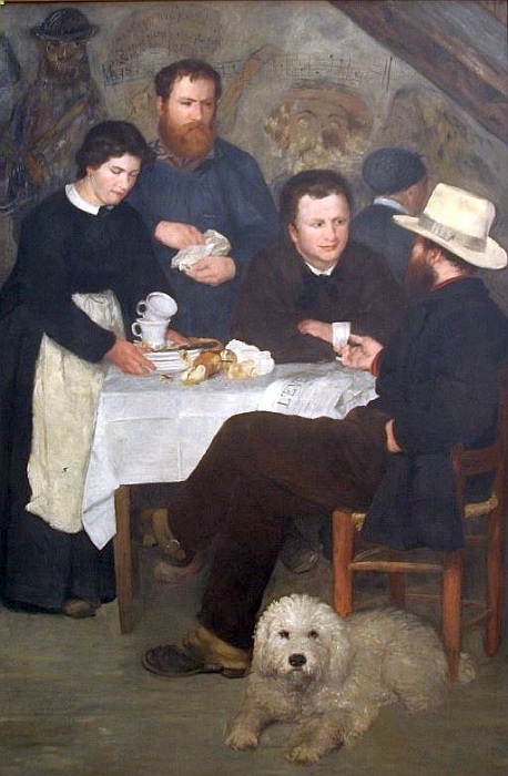 Cabaret m&egrave;re Antont par Renoir