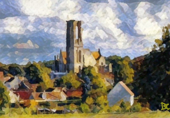 Larchant par Dan Kopel