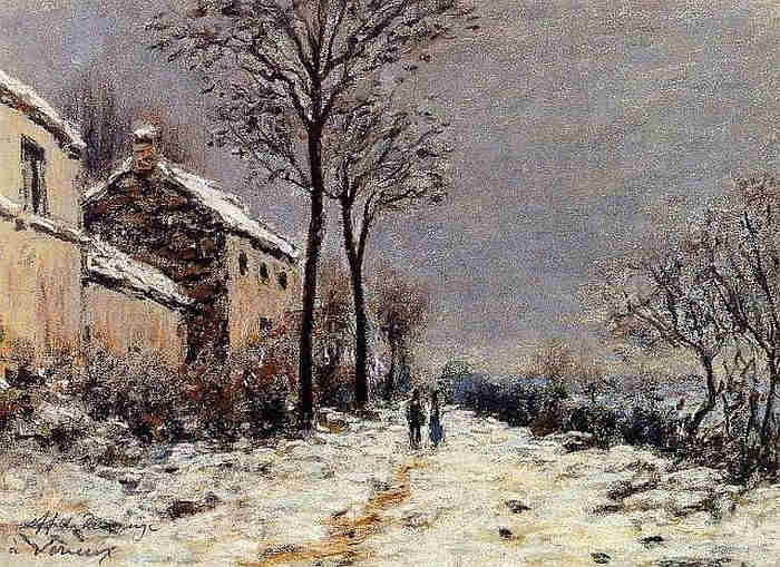 Effet de neige &agrave; V&eacute;neux