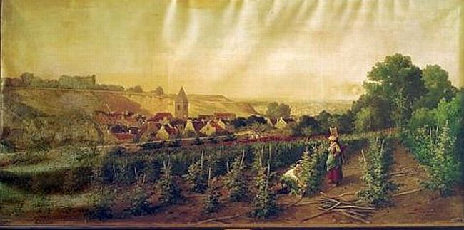 Bagnolet en 1887 par Jules Bahieu