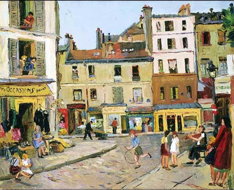 Coin de la rue M&eacute;dard par Lois Mailou Jonnes