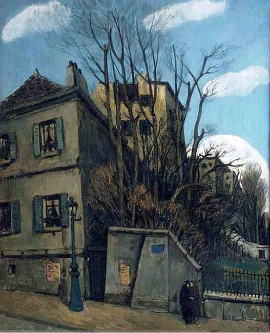 Grand Rue au Pr&eacute; St-Gervais par Alphonse Quizet