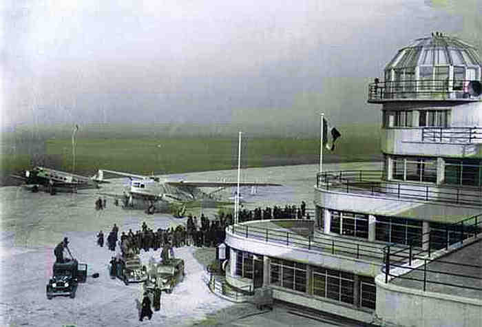 A&eacute;roport du Bourget  en 1937