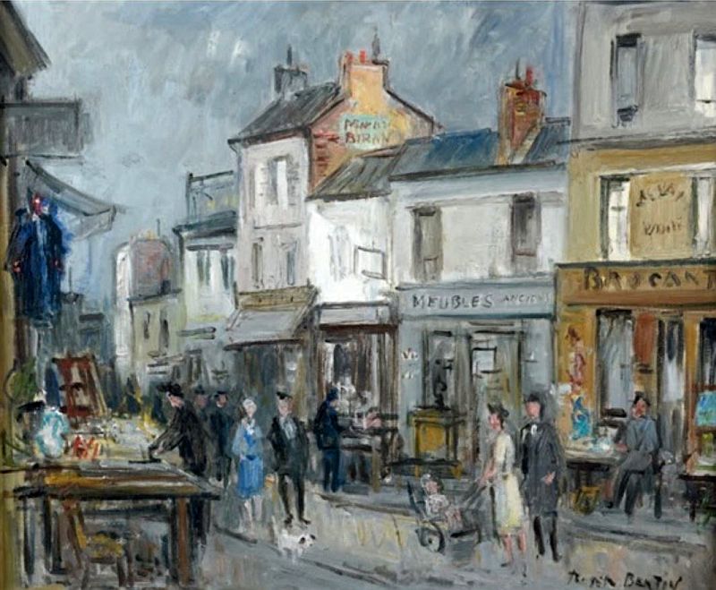 March&eacute; Biron &agrave; Saint-Ouen par Roger Bertin