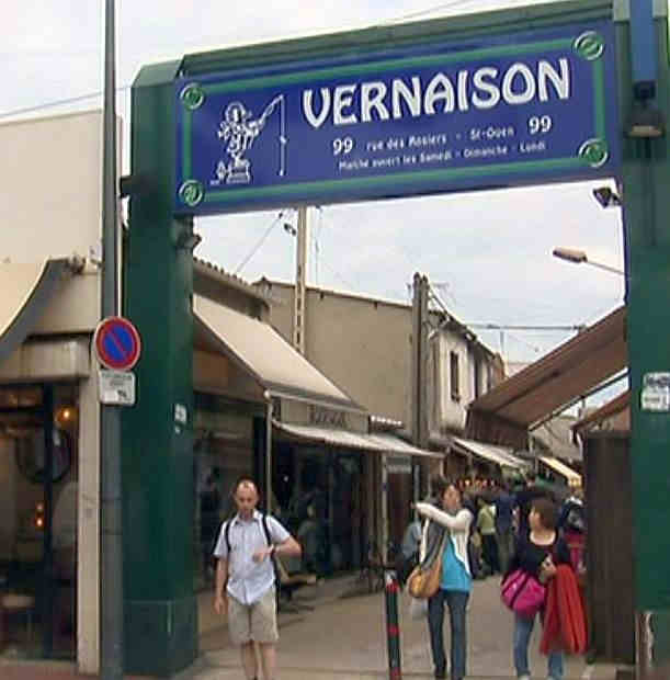 March&eacute; Vernaison aux  puces de St-Ouen