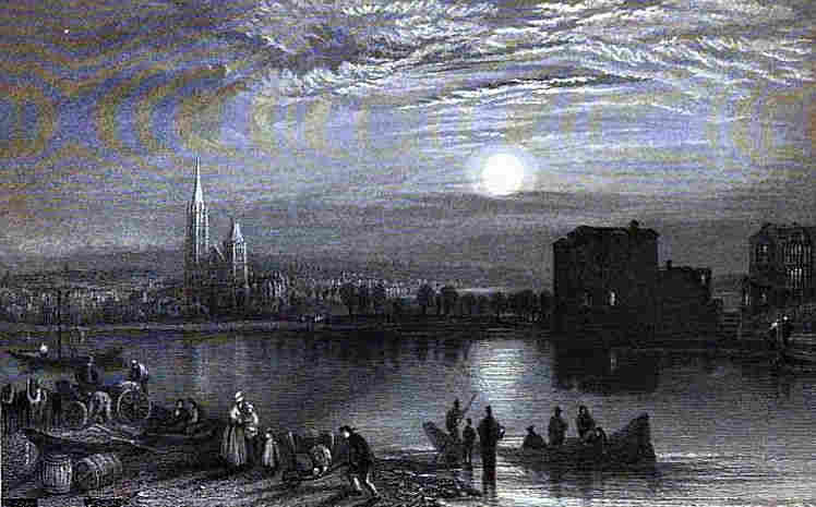  L' &icirc;le Saint-Denis par Alfred Sisley