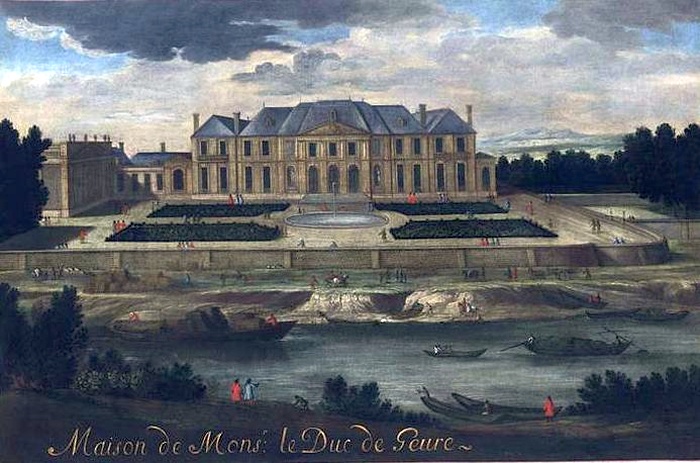 chateau du duc de Gesvres &agrave; St-Ouen