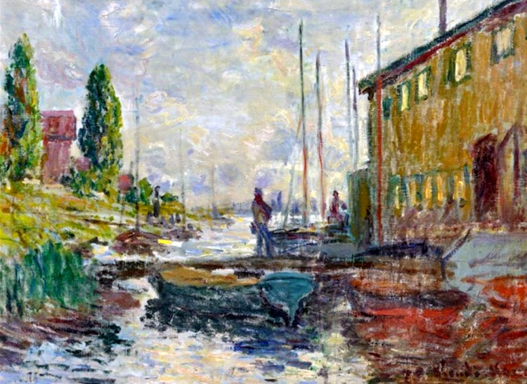 Bassin d'Argenteuil par Claude Monet 