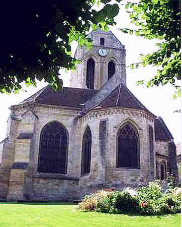 &eacute;glise d'Auvers sur Oise