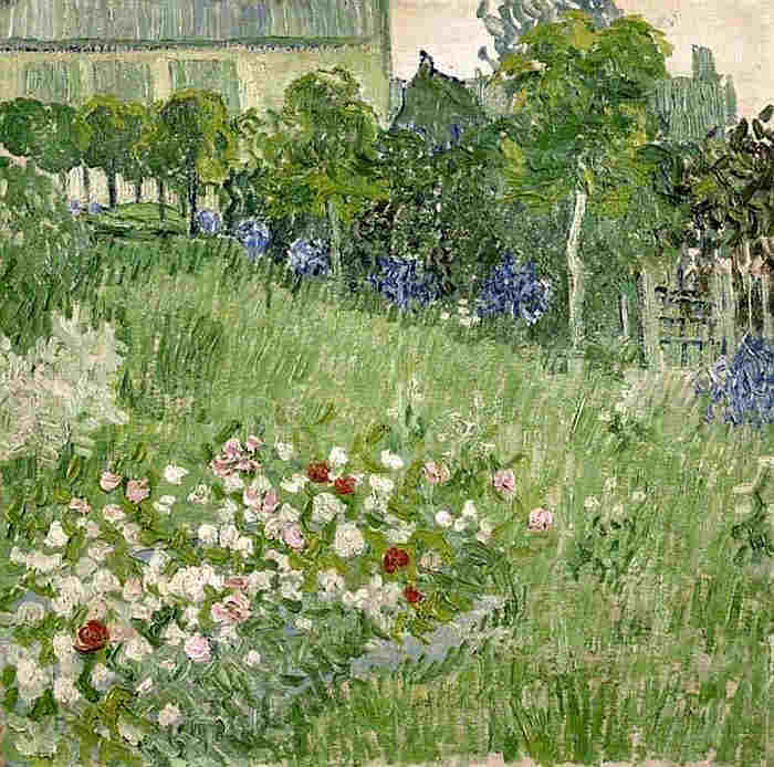  Auvers sur Oise, le jardin de Daubigny par Van Gogh
