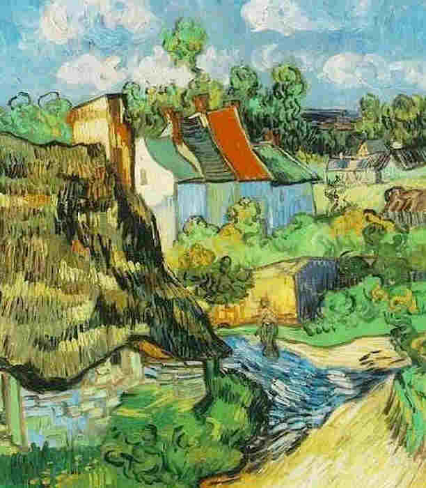 Maisons &agrave; Auvers sur Oise par Van Gogh