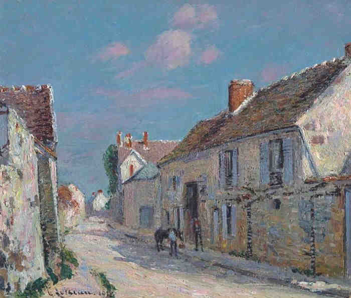 Rue d'Ennery par Gustave Loiseau