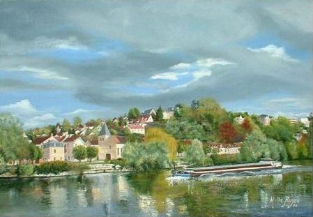 La Frette  suer Seine par Michel de Ruyck