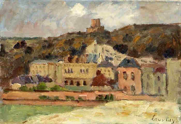 La Roche-Guyon par Abel Lauvray