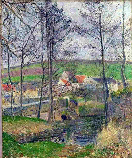Pissaro  osny, berges de la Viosne