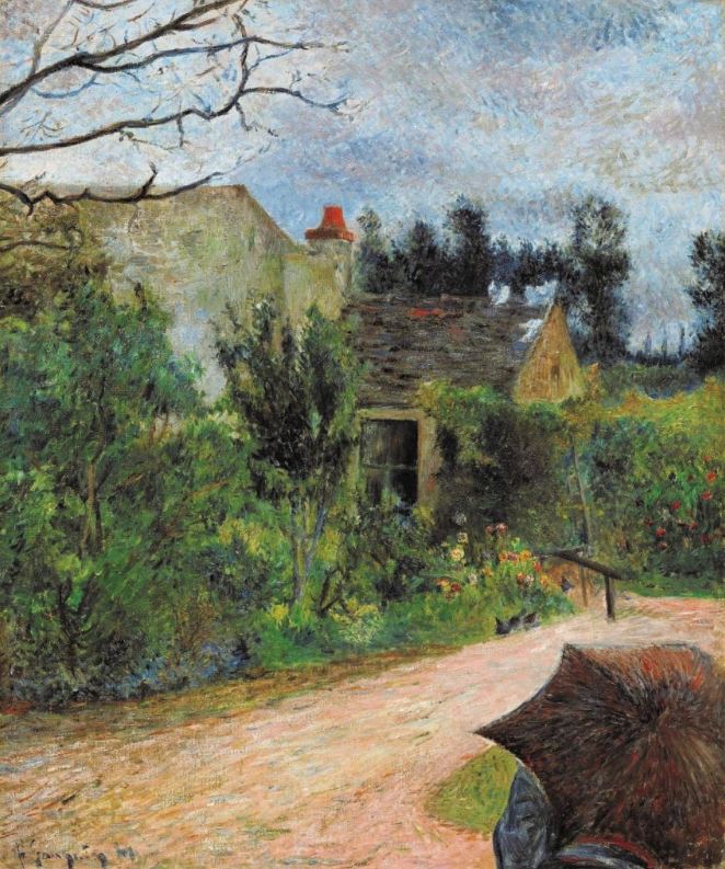 Jardin de Pissaro &agrave; Pontoise par Paul Gauguin