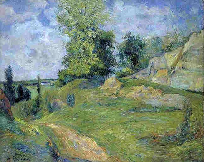 Gauguin carri&egrave;res du chou  pr&egrave;s de Pontoise