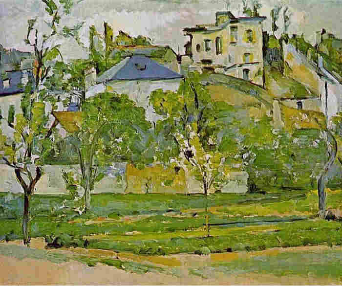 C&eacute;zanne les vergers Pontoise