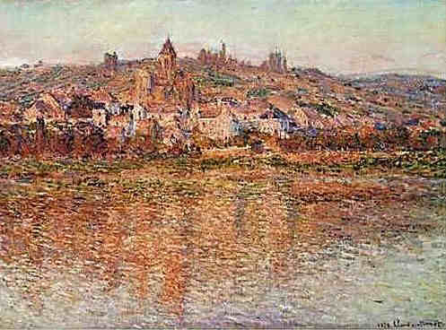 V&eacute;theuil en &eacute;t&eacute; par Claude Monet