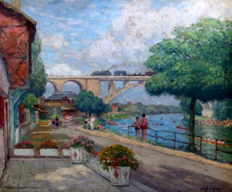 Bords de Marne Nogent par Jean Lefort