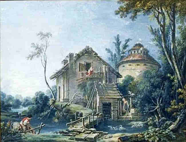 Moulin &agrave; Charenton par Fran&ccedil;ois Boucher