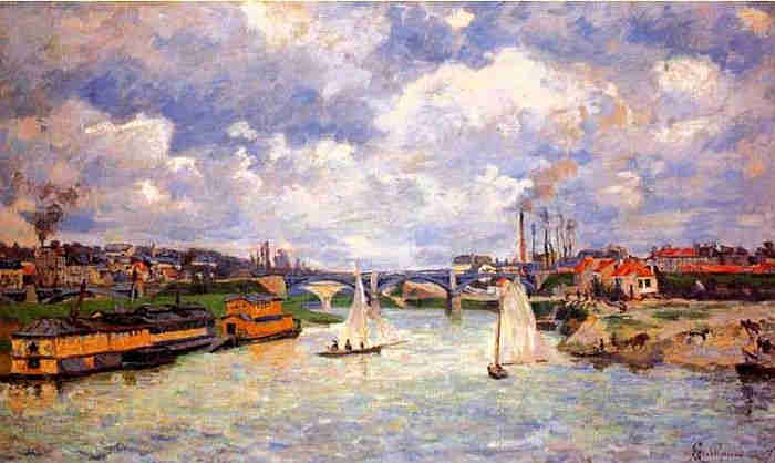 La Seine &agrave; CCharenton par Armand Guillaumin