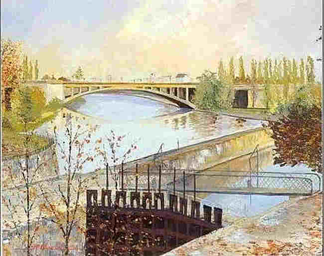 La Marne &agrave; Joinville par Jean-Pierre Blaess