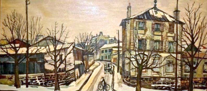 Neige &agrave; Saint Mand&eacute; par Maurice Boitel