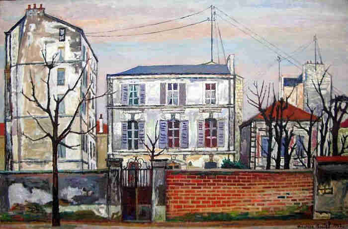 Boulevard Carnot  &agrave; Saint Mand&eacute; par Maurice Boitel