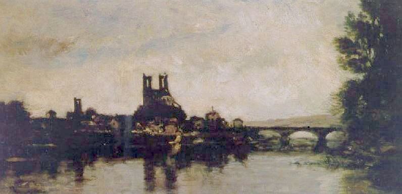 Mantes par Fran&ccedil;ois Daubigny
