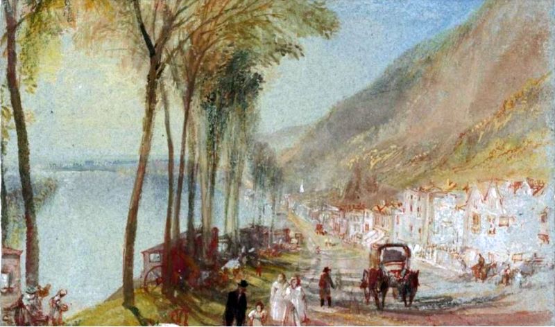 Nearby of Mantes, by Turner