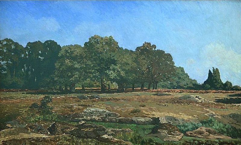 Avenue des Ch&acirc;taigniers, la Celle-St-Cloud par Alfred Sisley