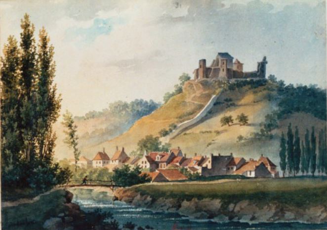 chateau de la Madeleine au XIXe siecle